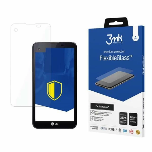 Захисне скло 3mk FlexibleGlass для LG X-Screen (K500n) Transparent (5901571176741)