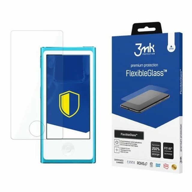 Защитное стекло 3mk FlexibleGlass для iPod Nano 7Gen Clear (5901571177618)