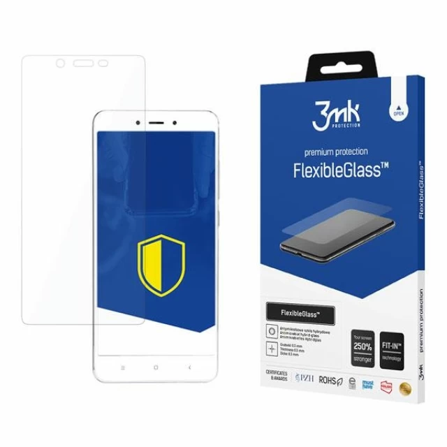 Защитное стекло 3mk FlexibleGlass для Xiaomi Redmi 4 Pro Transparent (5901571188768)