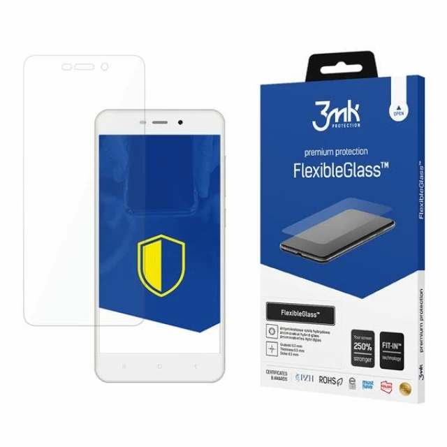 Захисне скло 3mk FlexibleGlass для Xiaomi Redmi 4A Transparent (5901571190389)