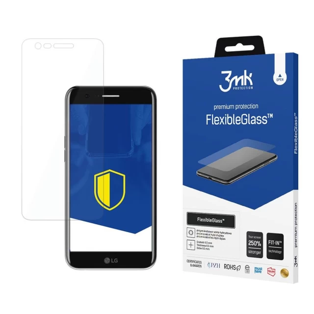 Захисне скло 3mk FlexibleGlass для LG K10 2017 Transparent (5901571194936)