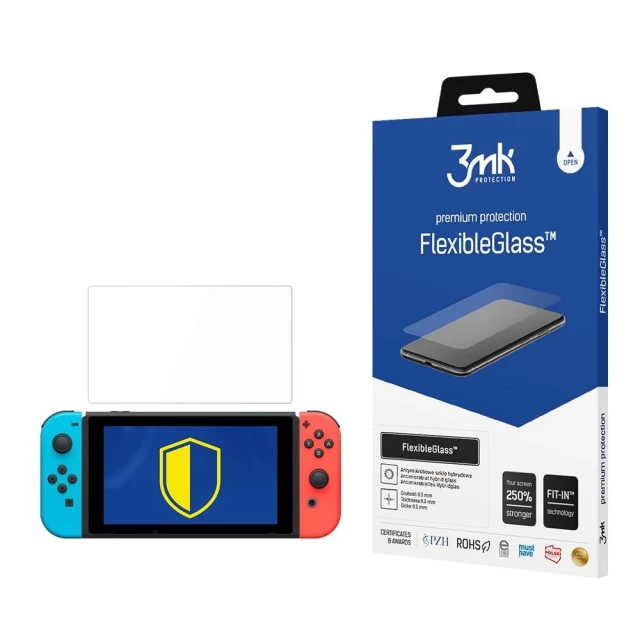 Защитное стекло 3mk FlexibleGlass для Nintendo Switch Transparent (5903108002851)