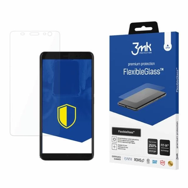Защитное стекло 3mk FlexibleGlass для HTC U11 Plus Transparent (5903108002943)