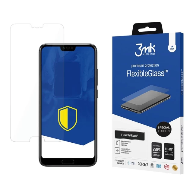 Защитное стекло 3mk FlexibleGlass для Honor 10 Transparent (5903108020718)