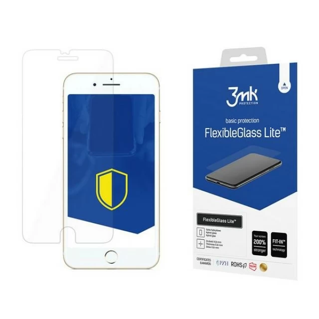 Захисне скло 3mk FlexibleGlass Lite для iPhone 7 Plus Transparent (5903108028561)