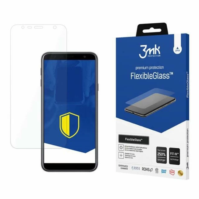 Защитное стекло 3mk FlexibleGlass для Samsung Galaxy J4 Plus (J415) (2018) (5903108041614)