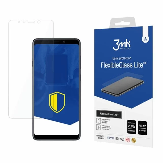 Защитное стекло 3mk FlexibleGlass для Samsung Galaxy A9 2018 (A920) (5903108042826)