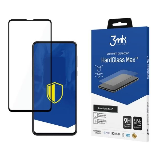 Защитное стекло 3mk HardGlass Max для Xiaomi Mi Mix 3 Black (5903108073479)