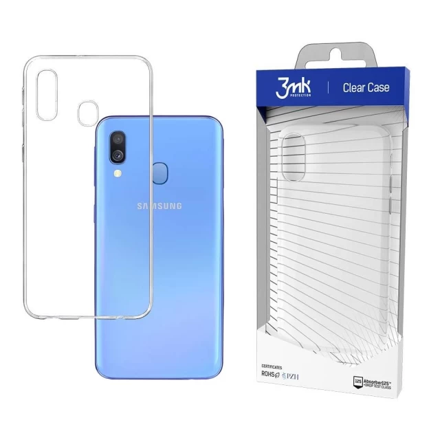 Чехол 3mk Clear Case для Samsung Galaxy A40 Transparent (3mk ClearCase(135))