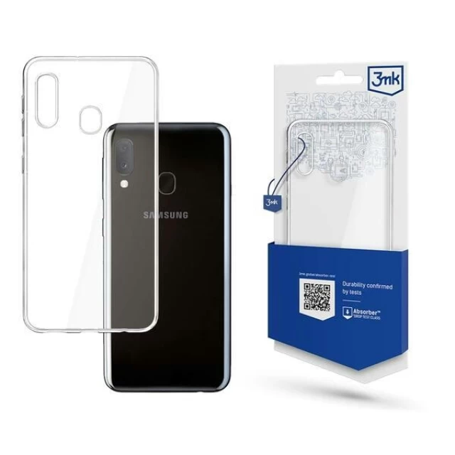 Чехол 3mk Clear Case для Samsung Galaxy A20e Transparent (3mk ClearCase(127))