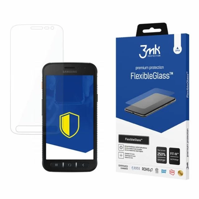 Захисне скло 3mk FlexibleGlass для Samsung Galaxy XCover 4S (5903108150521)