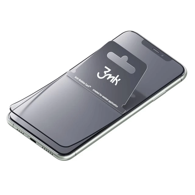 Захисне скло 3mk NeoGlass для iPhone 6 | 6s Black (5903108205801)