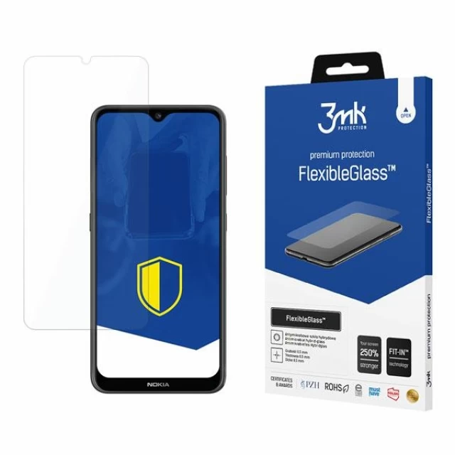 Защитное стекло 3mk FlexibleGlass для Nokia 6.2 Transparent (5903108213462)