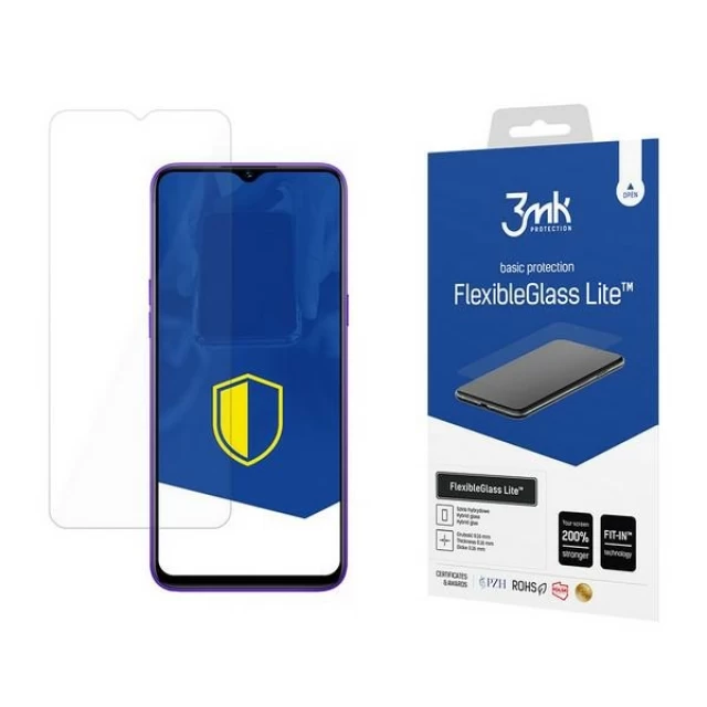 Захисне скло 3mk FlexibleGlass Lite для Realme 5 (5903108228206)