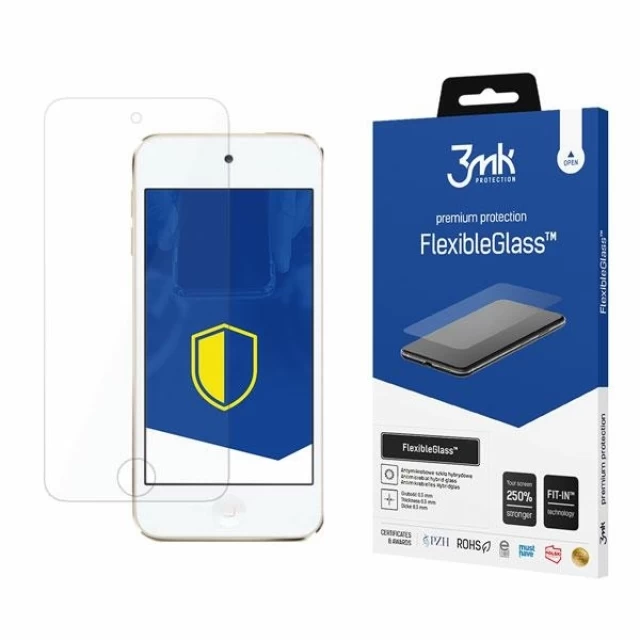 Защитное стекло 3mk FlexibleGlass для iPod Touch 7Gen Clear (5903108229531)