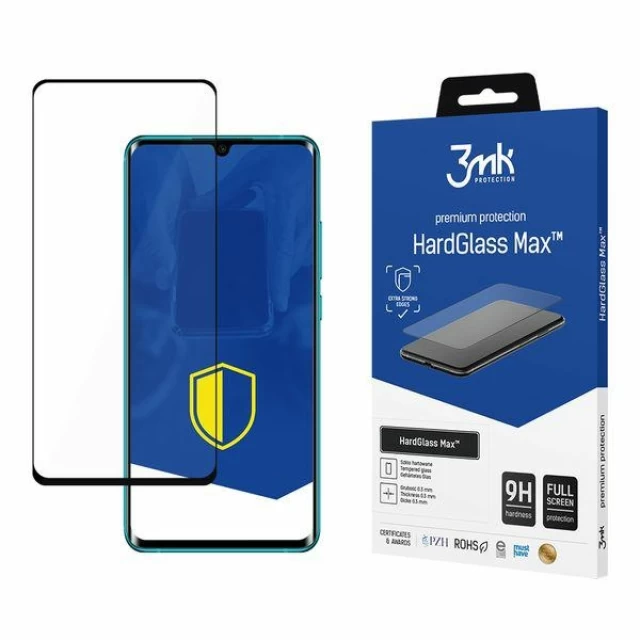 Защитное стекло 3mk HardGlass Max для Xiaomi Mi 10 Black (5903108232401)