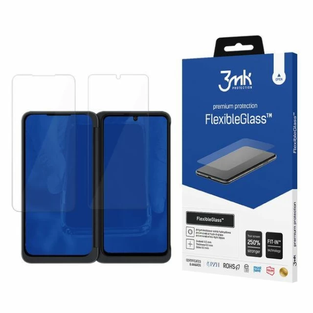 Захисне скло 3mk FlexibleGlass для LG G8X Transparent (5903108244084)