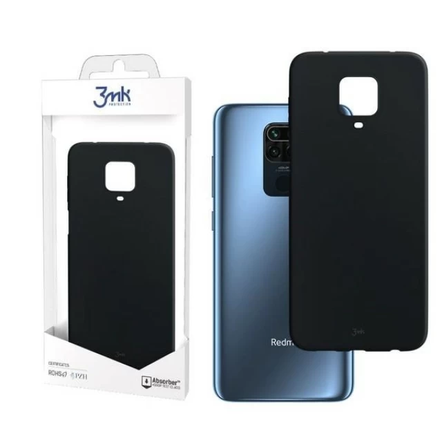 Чехол 3mk Matt Case для Xiaomi Redmi Note 9S | 9 Pro | 9 Pro Max Black (5903108254946)