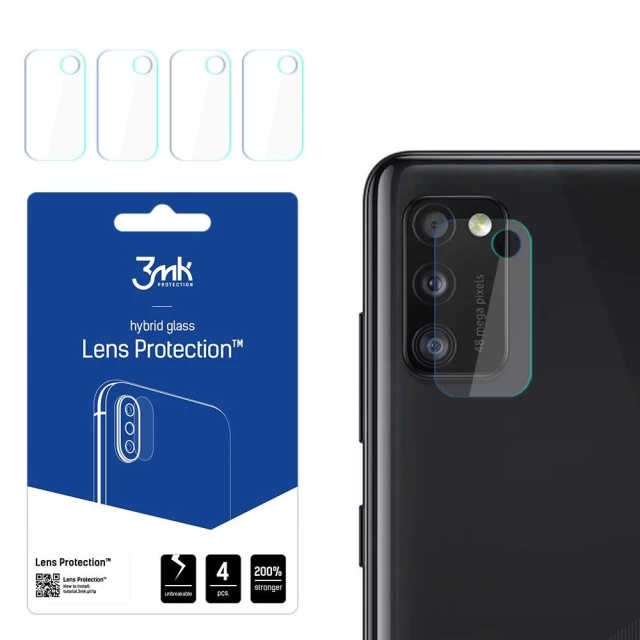 Захисне скло для камери 3mk Lens Protection (4 PCS) для Samsung Galaxy A41 (5903108277235)