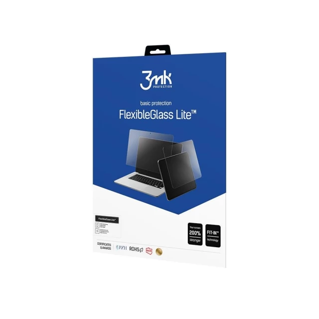 Защитное стекло 3mk FlexibleGlass Lite для MacBook Pro 16 Transparent (do 17