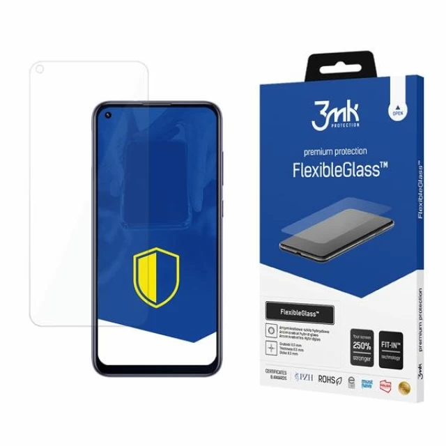 Захисне скло 3mk FlexibleGlass для Samsung Galaxy M11 Transparent (5903108305822)