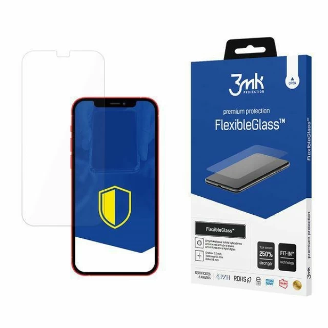 Защитное стекло 3mk FlexibleGlass для iPhone 12 mini Transparent (5903108305846)