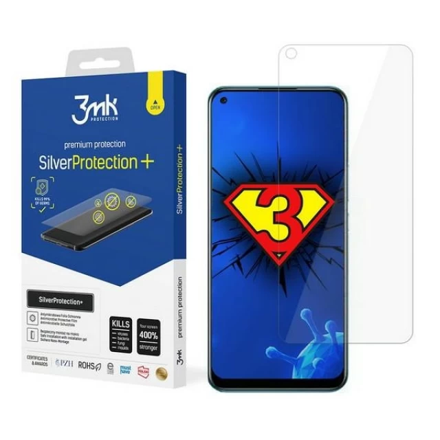 Защитное стекло 3mk SilverProtection Plus для Samsung Galaxy M51 Transparent (5903108309028)