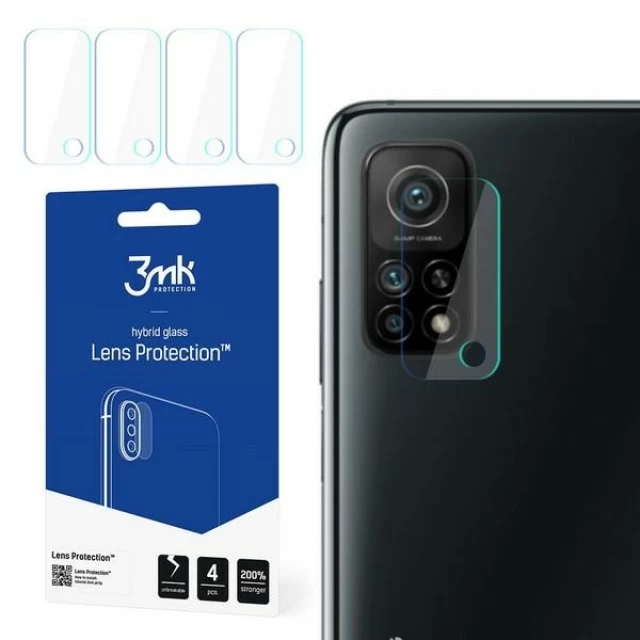 Защитное стекло для камеры 3mk Lens Protection (4 PCS) для Xiaomi Mi 10T | Mi 10T Pro 5G (5903108318211)