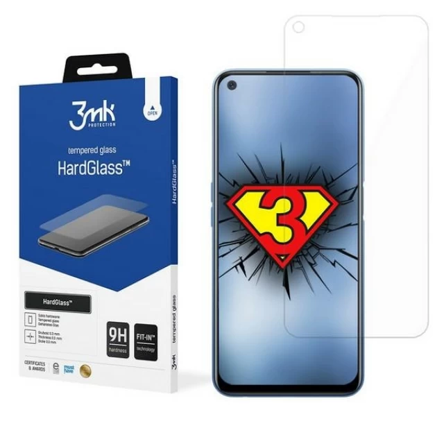 Захисне скло 3mk HardGlass для Realme 7 (5903108325158)