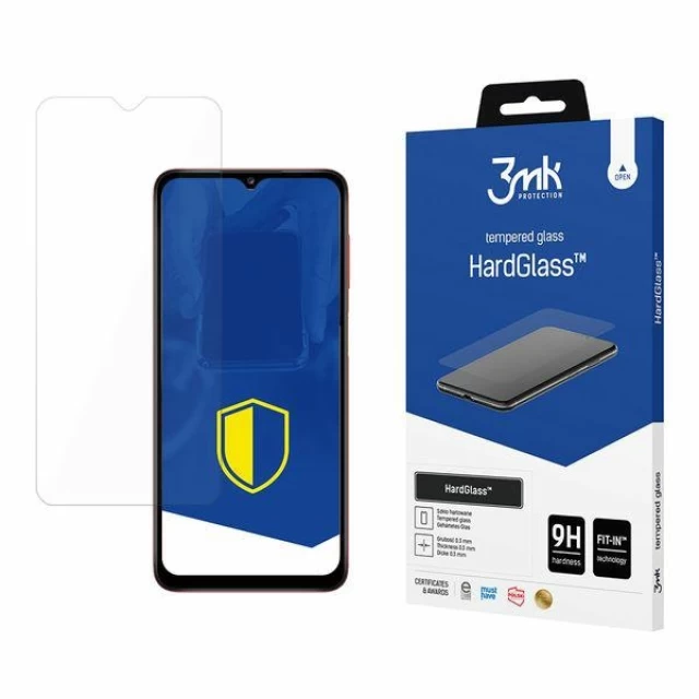 Захисне скло 3mk HardGlass для Samsung Galaxy A12 Transparent (5903108342711)