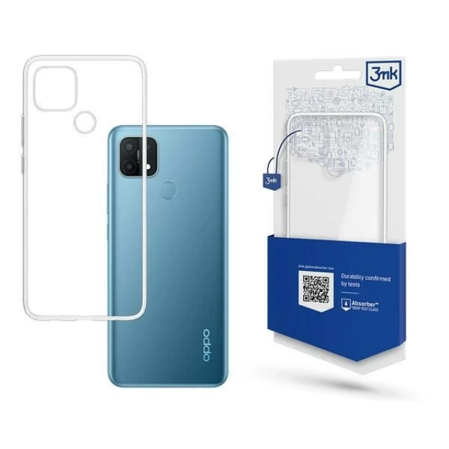 Чехол 3mk Clear Case для Oppo A15 Transparent (5903108343664)