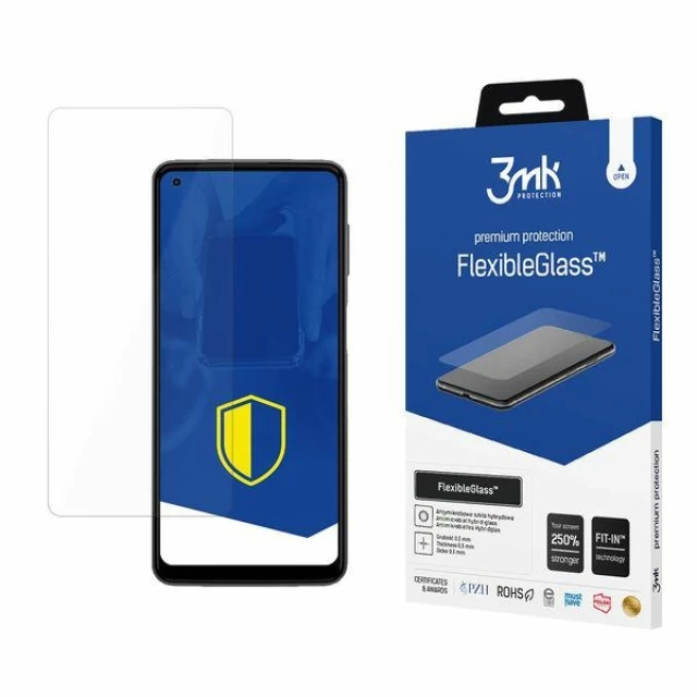 Защитное стекло 3mk FlexibleGlass для Motorola G Stylus 2021 (5903108344296)