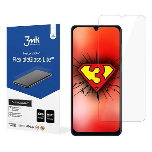 Захисне скло 3mk FlexibleGlass Lite для Samsung Galaxy A32 5G Transparent (5903108344302)