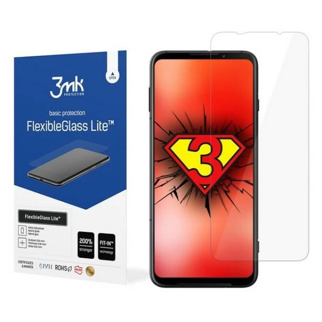 Защитное стекло 3mk FlexibleGlass Lite для Xiaomi Black Shark 3 (5903108344814)