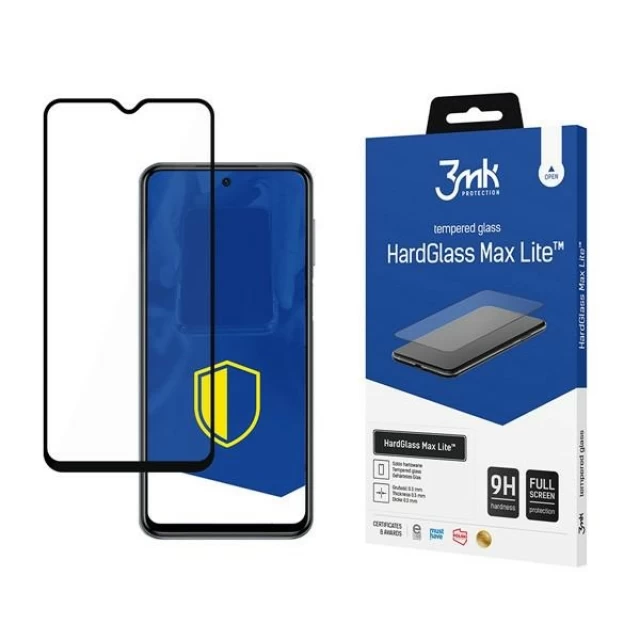 Защитное стекло 3mk HardGlass Max Lite для Xiaomi Redmi Note 10 Pro Black (5903108353410)