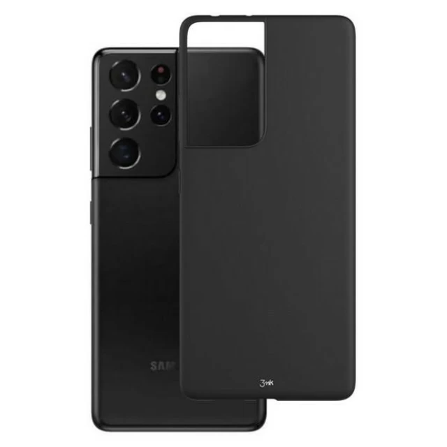 Чохол 3mk Matt Case для Samsung Galaxy S21 Ultra 5G Black (5903108357494)