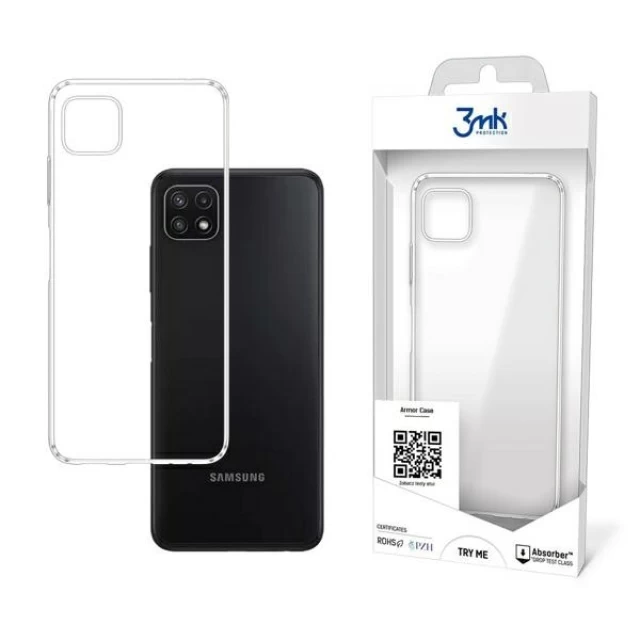 Чехол 3mk Armor Case для Samsung Galaxy A22 5G Transparent (5903108378208)
