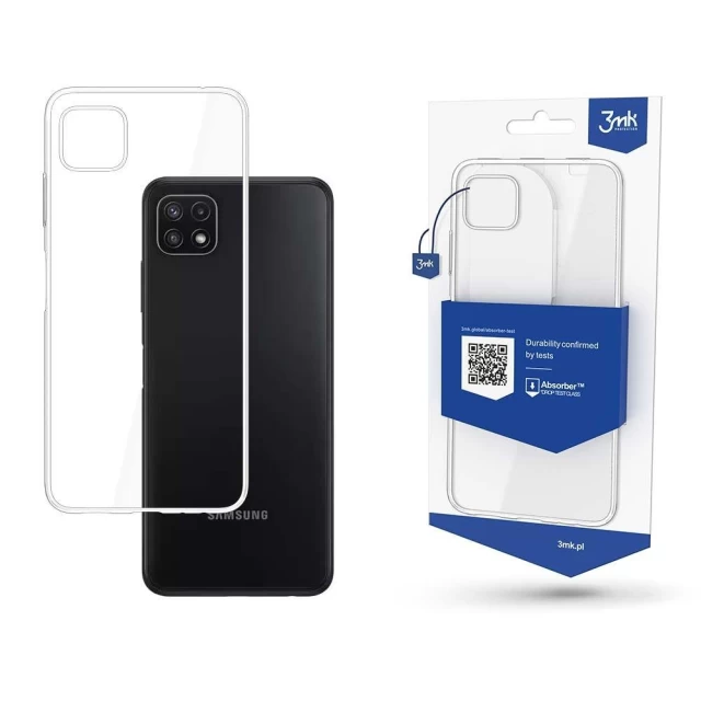 Чехол 3mk Clear Case для Samsung Galaxy A22 5G Transparent (3mk ClearCase(306))