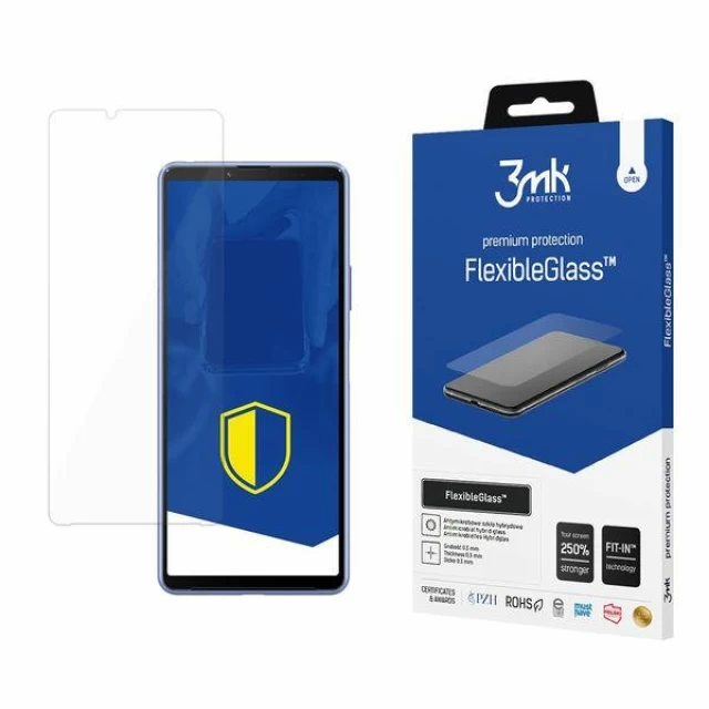 Защитное стекло 3mk FlexibleGlass для Sony Xperia 10 III 5G (5903108386920)