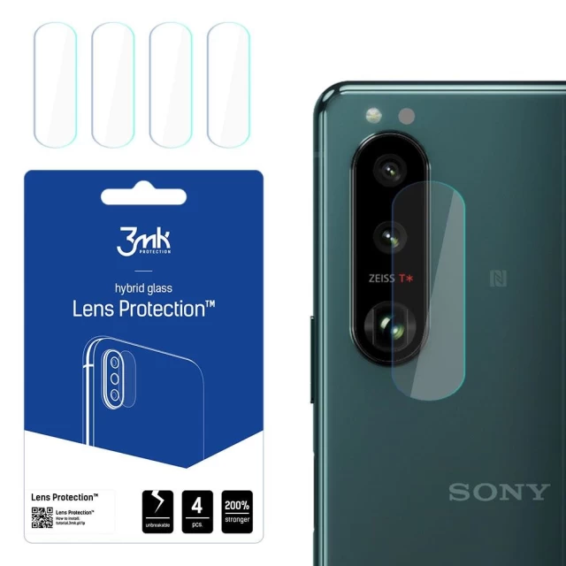 Защитное стекло для камеры 3mk Lens Protection (4 PCS) для Sony Xperia 1 III (5903108389655)