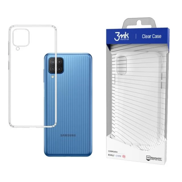 Чохол 3mk Clear Case для Samsung Galaxy M12 Transparent (5903108389969)