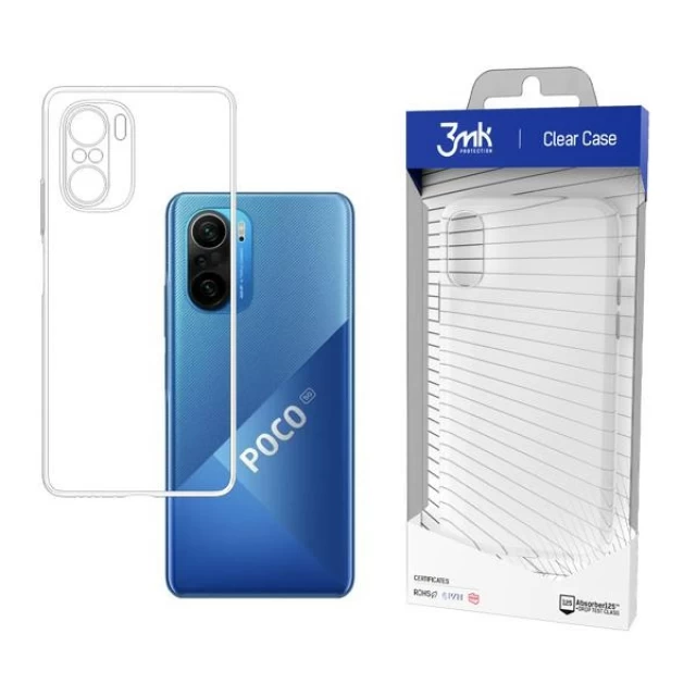Чехол 3mk Clear Case для Xiaomi Poco F3 5G (5903108392198)