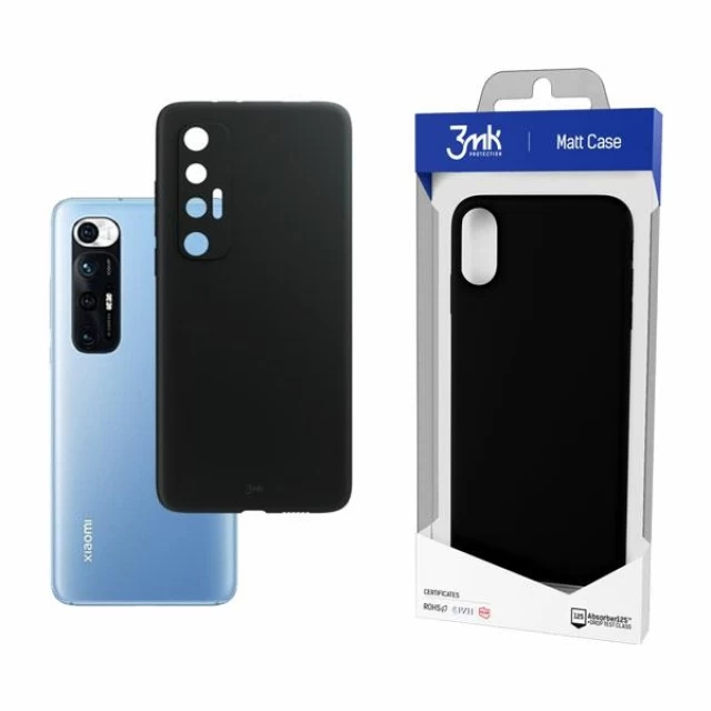 Чехол 3mk Matt Case для Xiaomi Mi 10S 5G Black (5903108397674)