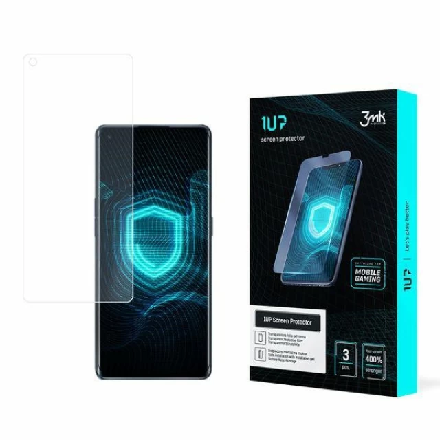 Захисна плівка 3mk 1UP для Oppo Reno 6 Pro Plus 5G Transparent (3 Pack) (5903108404532)