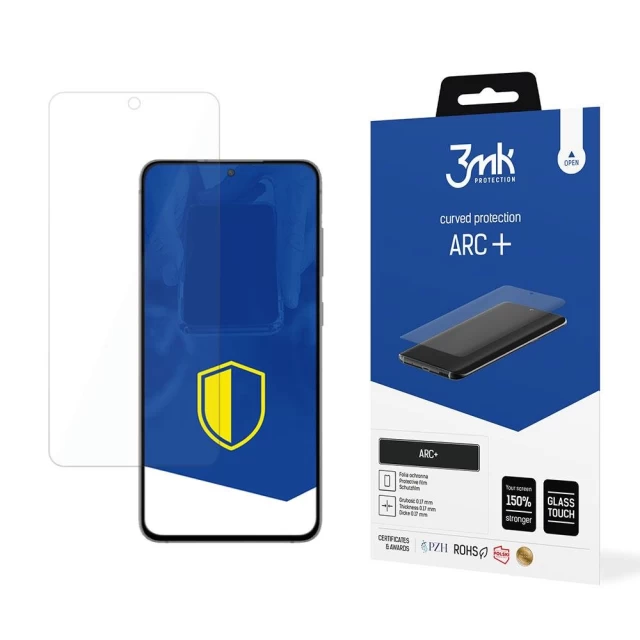 Защитная пленка 3mk ARC Plus для Samsung Galaxy S21 FE Transparent (3mk ARC+(659))