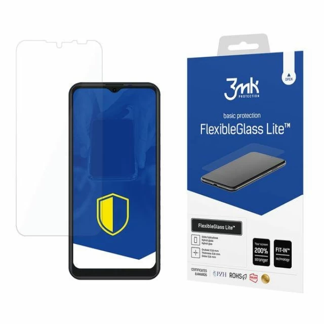 Защитное стекло 3mk FlexibleGlass Lite для Motorola Defy 2021 Transparent (5903108422420)