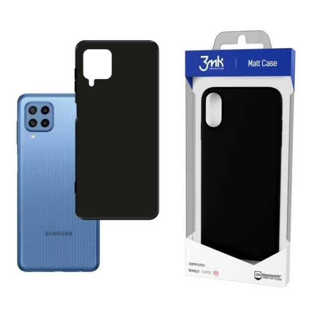 Чехол 3mk Matt Case для Samsung Galaxy M22 (M225) Black (5903108434621)