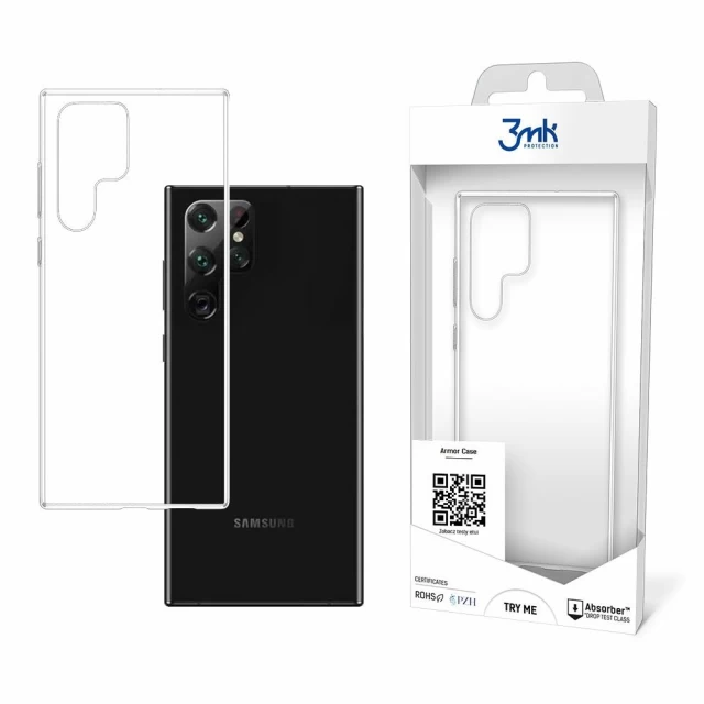 Чехол 3mk Armor Case для Samsung Galaxy S22 Ultra (S908) Transparent (3M003365-0)