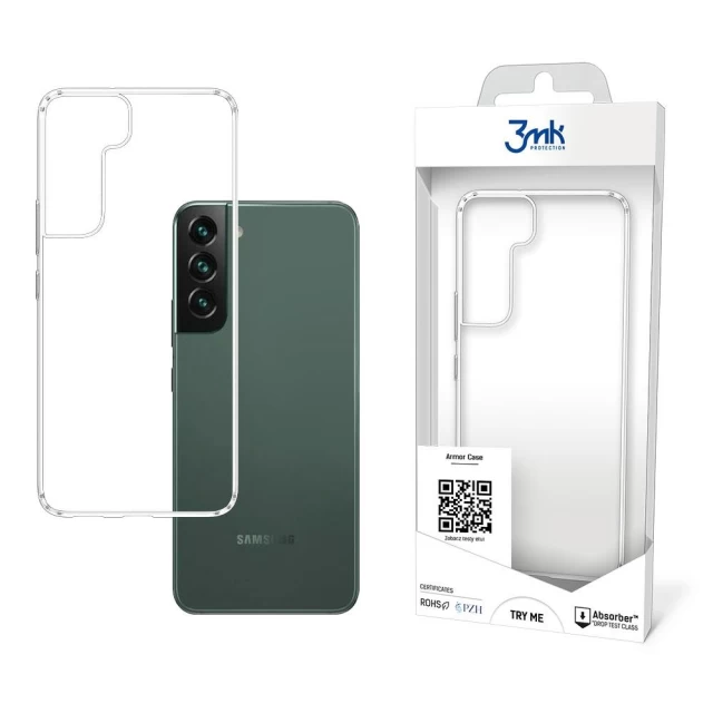 Чохол 3mk Armor Case для Samsung Galaxy S22 Plus (S906) Transparent (3M003364-0)