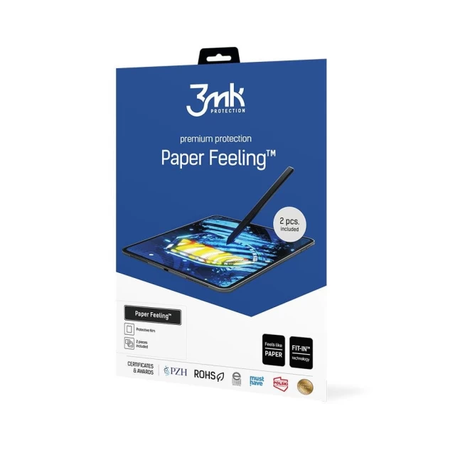 Светоотражающая пленка 3mk PaperFeeling для iPad Pro 11 2rd gen Transparent (2 pack) (5903108448369)